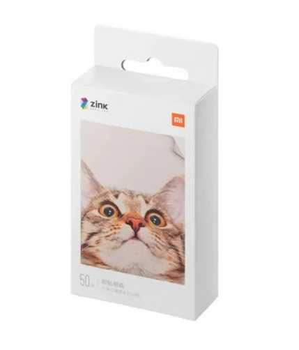 Фотобумага Xiaomi Mijia AR ZINK Portable Photo Printer Paper XMZPXZHT03 (50 штук в упаковке)