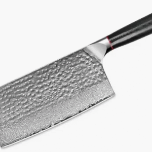 Кухонный нож из дамасской стали Spetime Damascus Chef Slicing Knife Black (W01-GS)