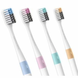 Набор зубных щеток Xiaomi Doctor·B Support Bass Method (4 шт)